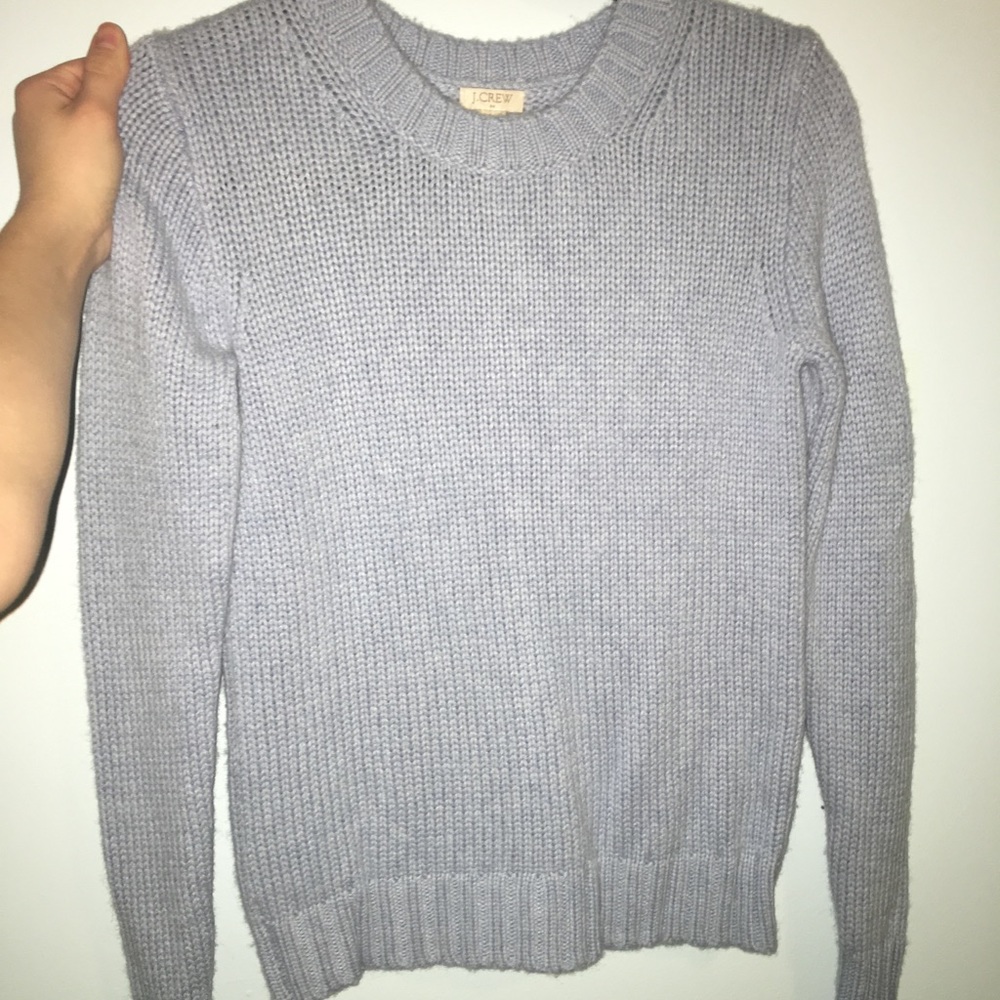 J Crew Light Blue Sweater